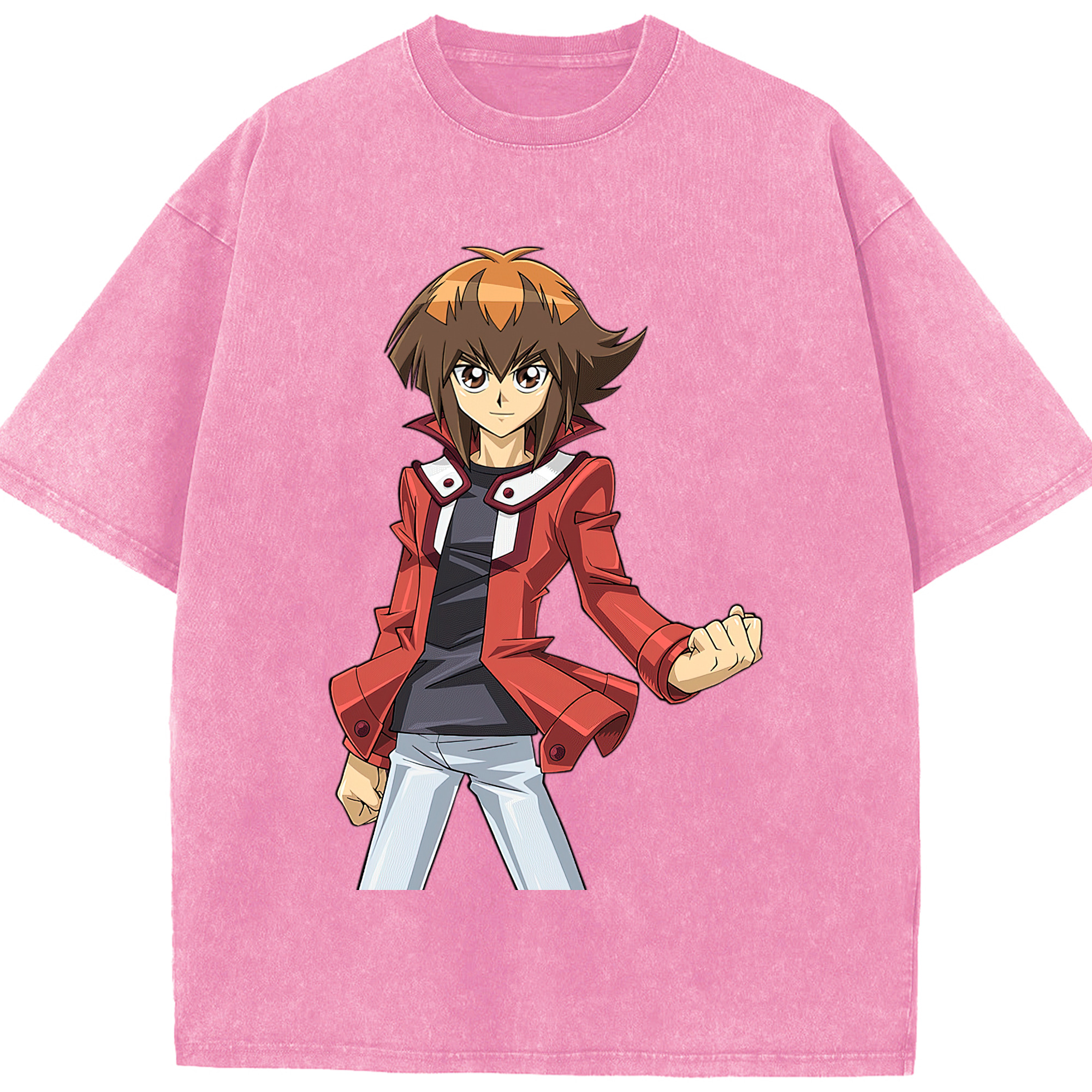 （画像用） 遊☆戯☆王 Yu-Gi-Oh! 綿100% ヴィンテージ風 半袖Tシャツ（フロントプリント）